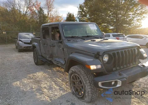 2021 Jeep Gladiator Overland 4X4 from USA, damaged, VIN 1C6HJTFG9ML574372